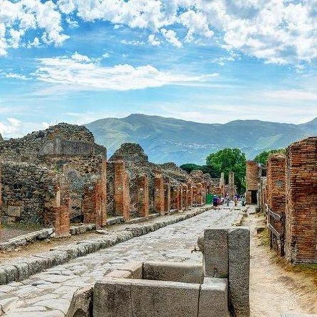 Guided tour of Mount Vesuvius and City of Pompei