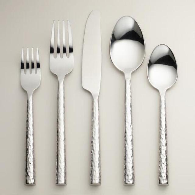 Hammered Flatware