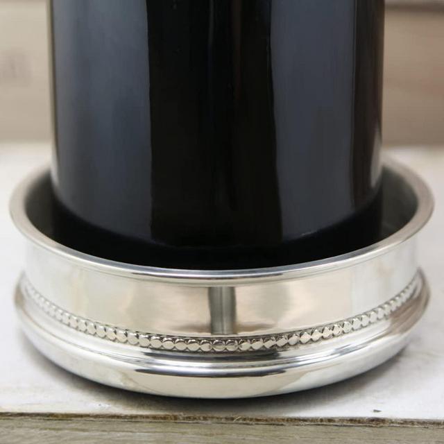Pewter Wine Bottle Coaster [WG300]