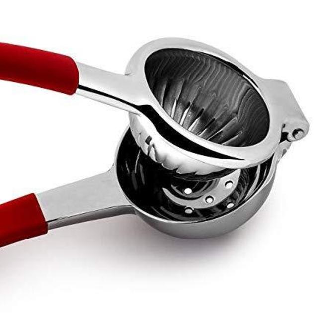 Top Rated Bellemain Premium Quality Stainless Steel Lemon Squeezer with Silicone Handles