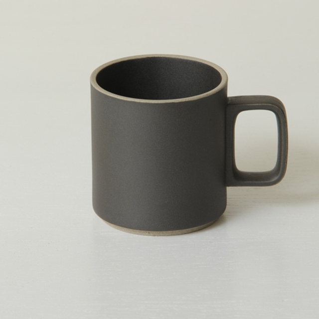 Hasami Porcelain Mug, 13oz Black