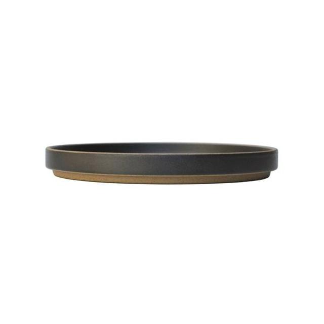 Hasami Porcelain Plate, 5.6” Black