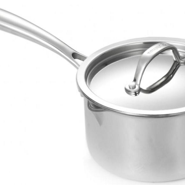 Cuisinox - 1 L Super Elite Spouted Saucepan With Lid (1.1 Qt) - POT-414