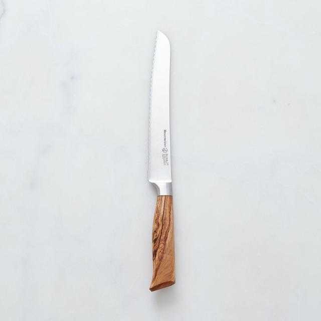 Oliva Elité Olive Wood Handled Bread Knife
