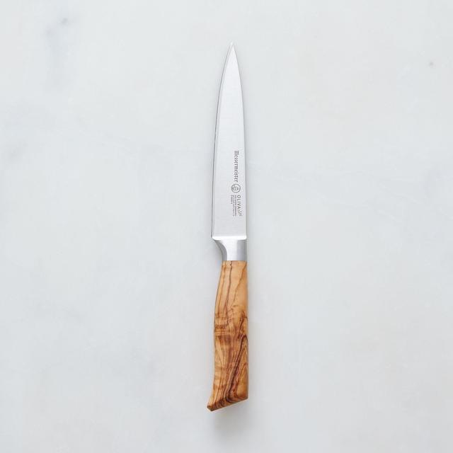 Oliva Elité Olive Wood Handled Utility Knife
