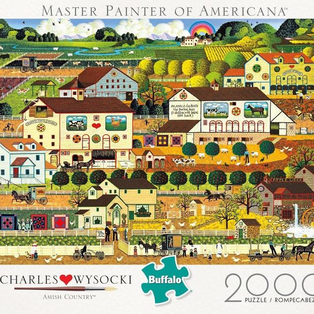 2000 Piece Puzzle- Amish Country