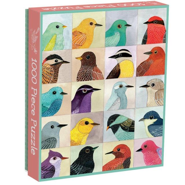 Galison Avian Friends 1000 Piece Puzzle