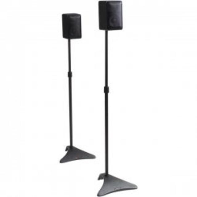 Atlantic Satellite 77305018 2 Speaker Stands (Black) (AMAZON)