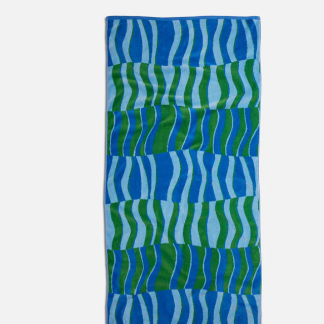 Brooklinen Beach Towel in Wave Runner