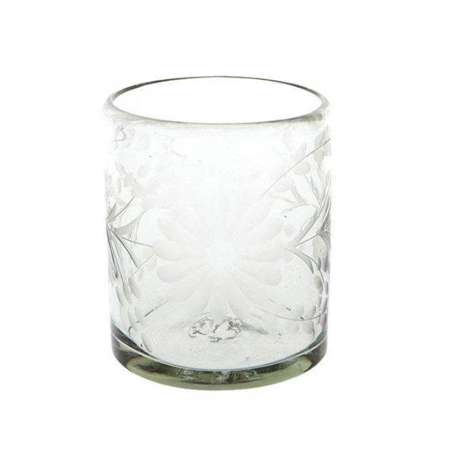 Set of Etched Glasses from The Little Market