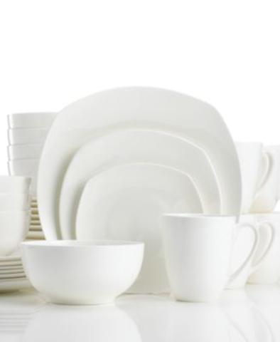 White Elements Hampton Square 42-Piece Set