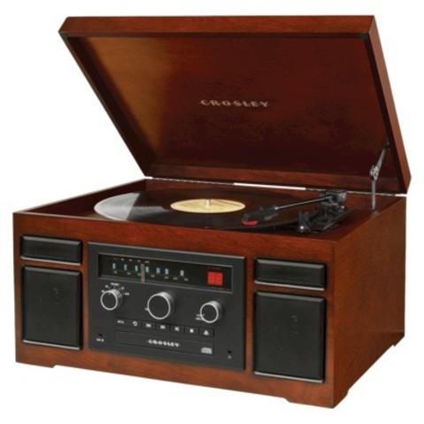 Crosley Patriarch Entertainment Center - Brown (CR7007A-MA)