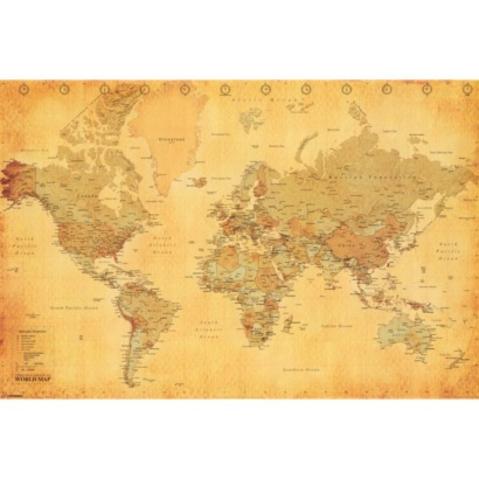 Vintage World Map