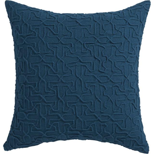 CB2 woolsley blue-green 18" pillow