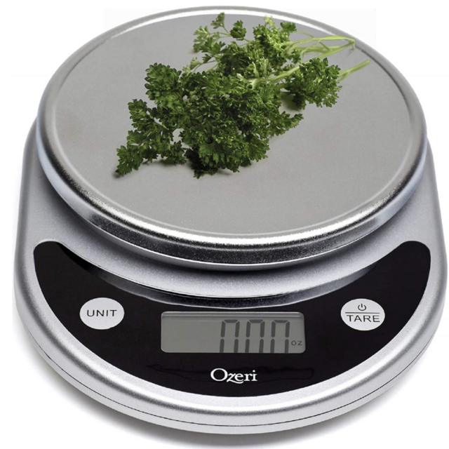 Ozeri ZK14-S Pronto Digital Multifunction Kitchen and Food Scale, Black