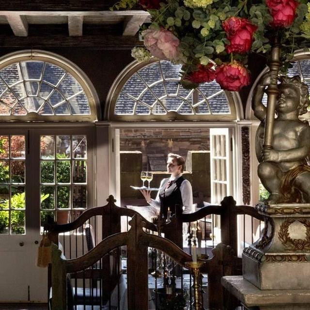 Dinner at the Witchery in Edinburgh