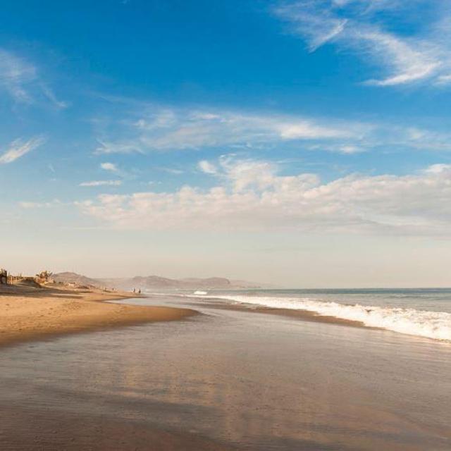 Drinks on the Beach in Macora, Peru