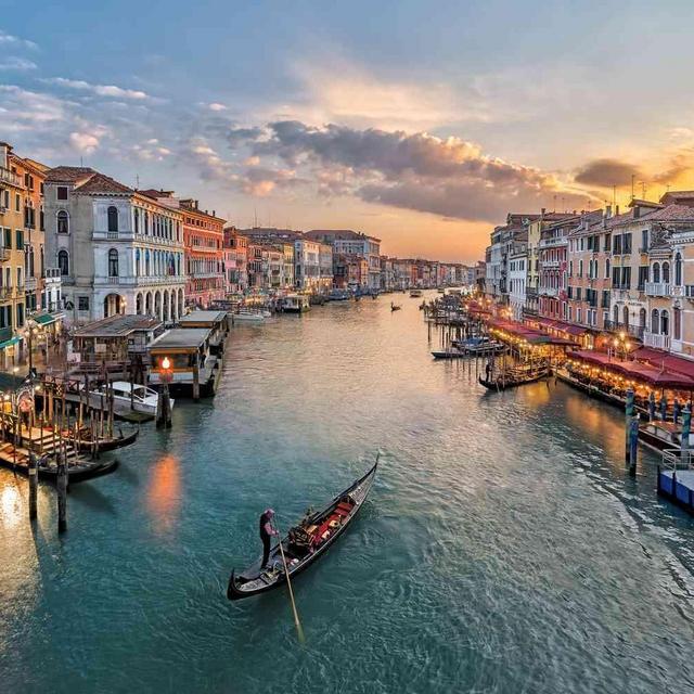 Gondola Ride in Italy
