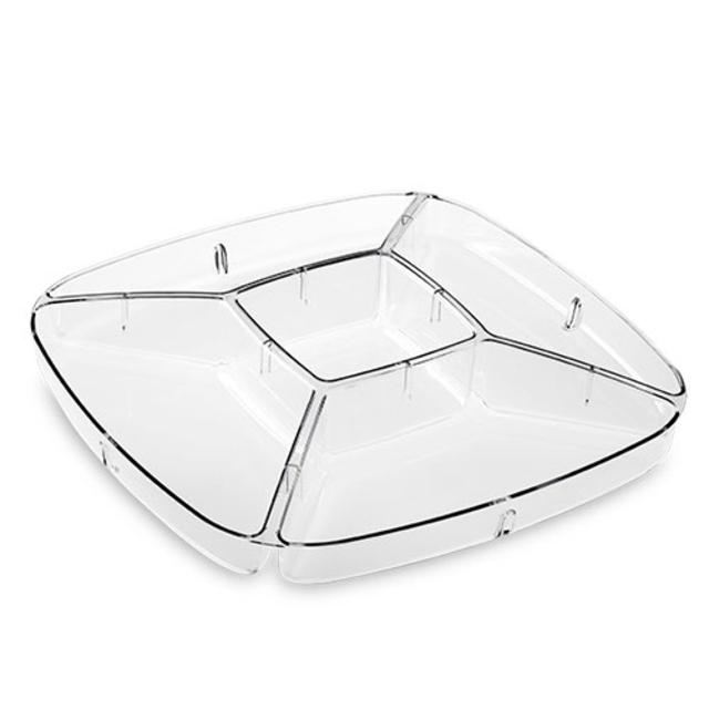 5-Section Tray for Large Square Cool & Serve