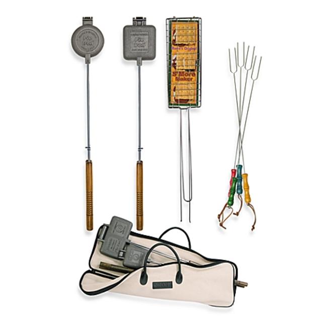Deluxe 12-Piece Fire Pit Cookout Kit