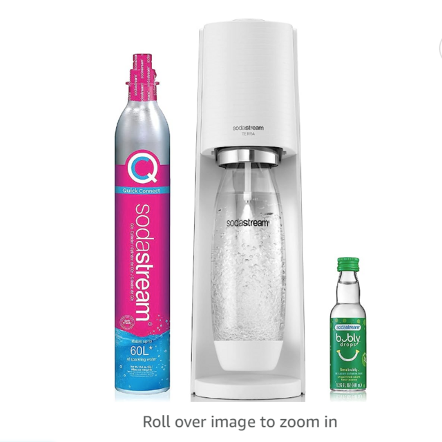 SodaStream Terra Sparkling Water Maker (White)