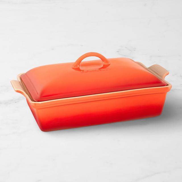 Le Creuset Heritage Stoneware Rectangular Covered Casserole