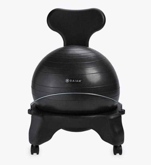 Classic Balance Ball Chair - Black