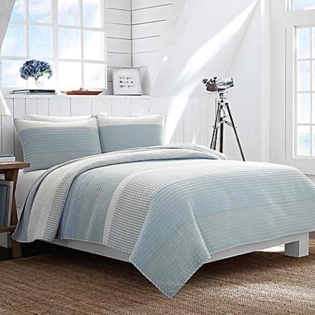 Nautica® Cliffwood Quilt in Seafoam (Full/Queen)