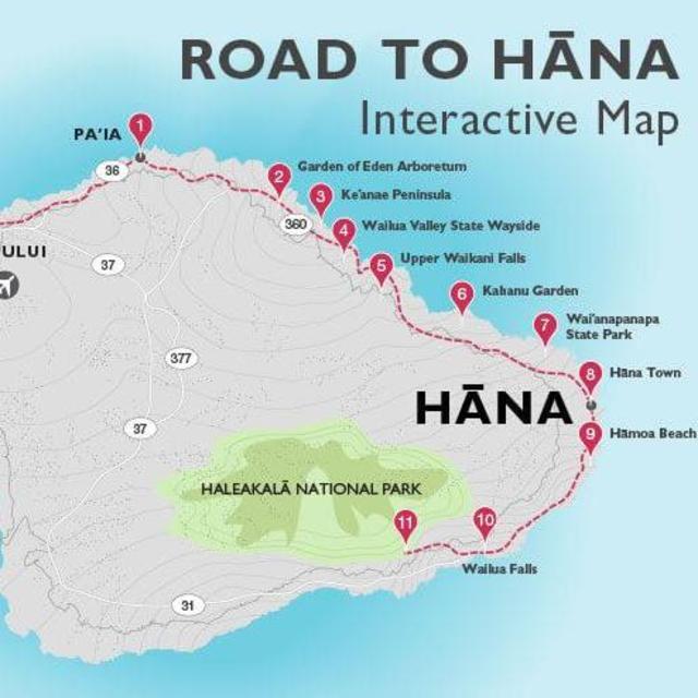 Road to Hana in Maui excursion