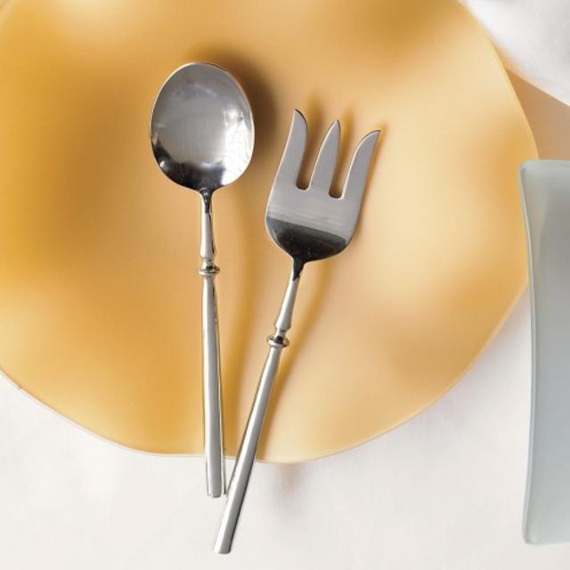VivaTerra Serving Spoon and Fork Set