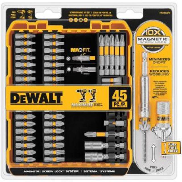 MaxFit Screwdriving Set (45-Piece)