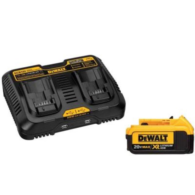 20-Volt Max Lithium-Ion Battery Pack and Charger