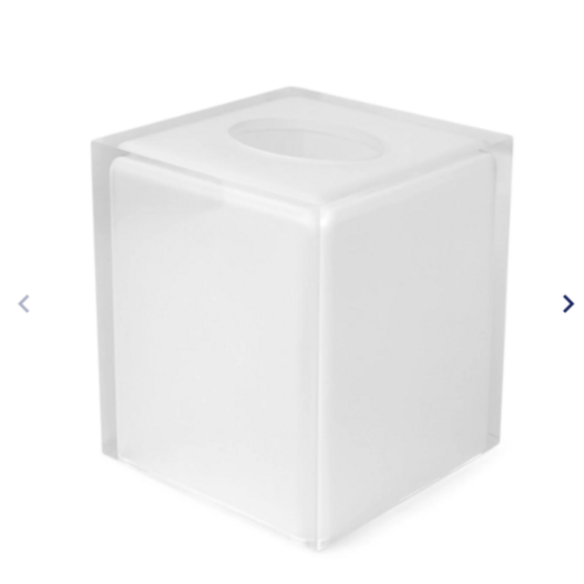 Jonathan Adler - Tissue Box - Clear