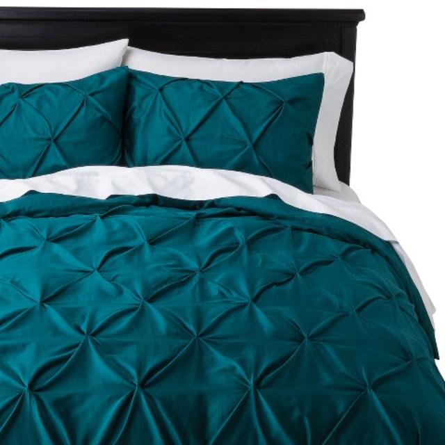 Threshold™ Pinched Pleat Duvet Cover Set ---Queen---