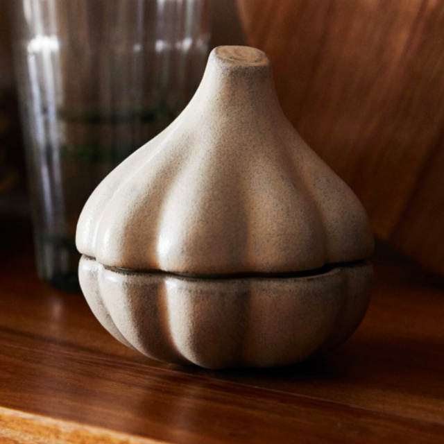 Zara Home Porcelain Garlic Jar