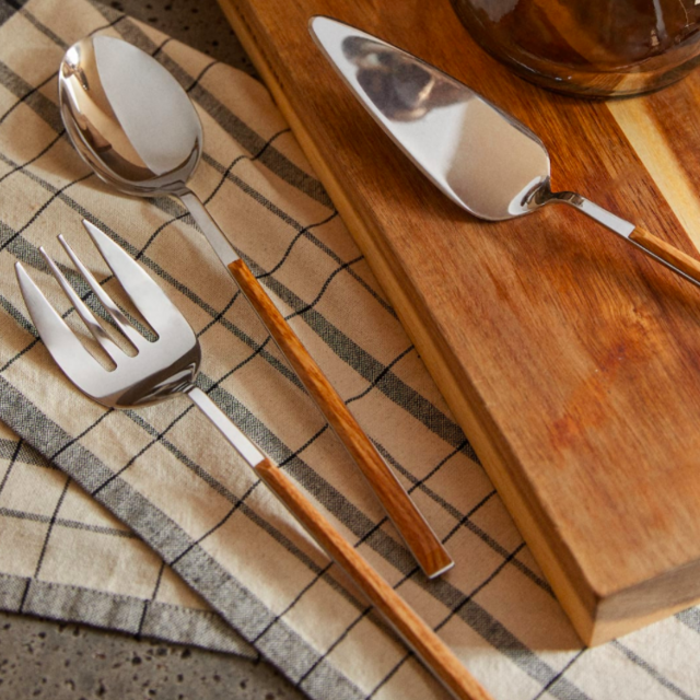 Zara Home Stainless Steel Serving Cutlery Set of 3