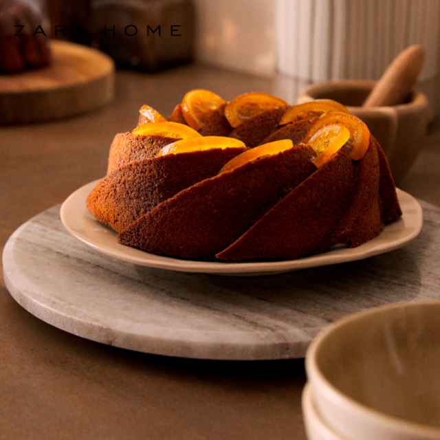 Zara Home Marble Rotating Serving Dish