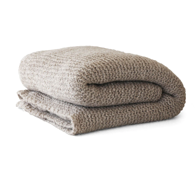 Alpaca Throw Blanket