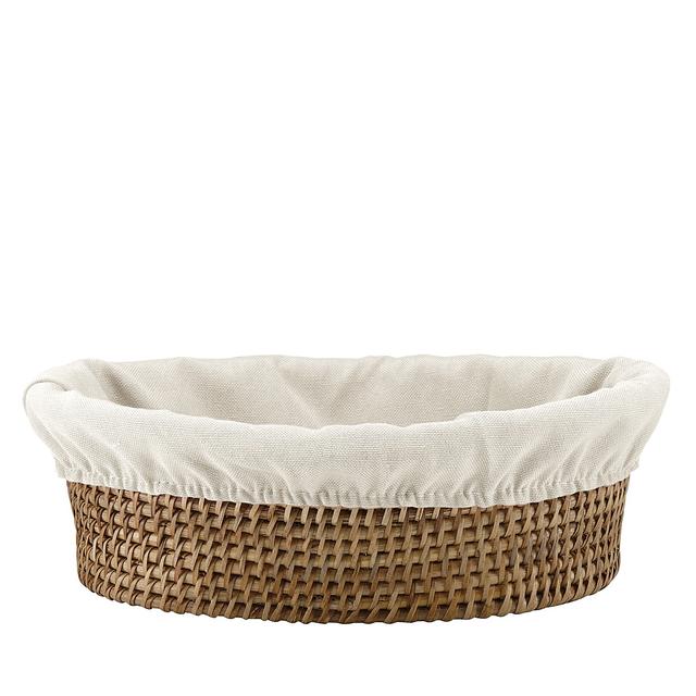 The French Chefs Maria Rattan Bread Basket with Liner