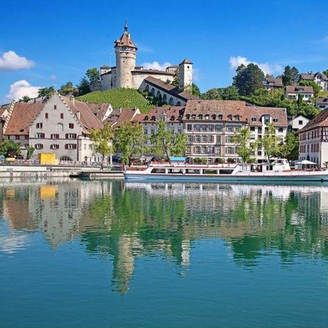 Dinner For Two on our Honeymoon in Switzerland