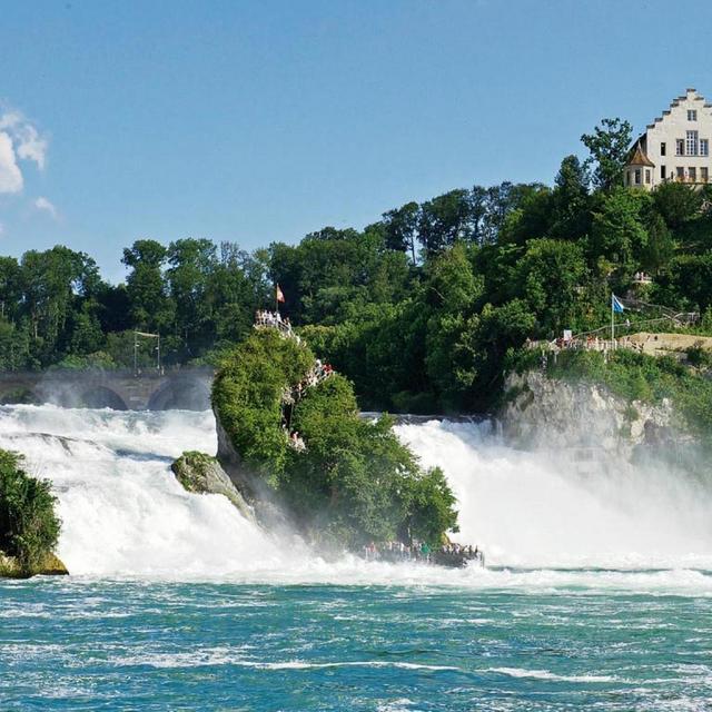 Visit to Rhine Falls in Switzerland