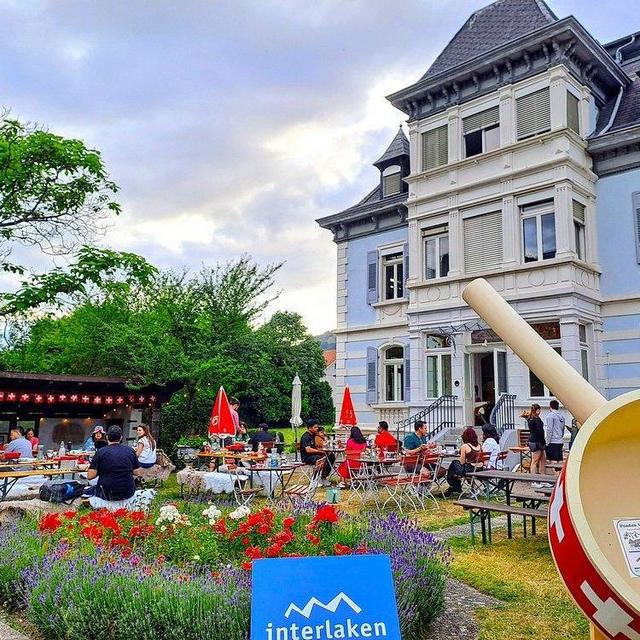 Appetizers in Interlaken, Switzerland