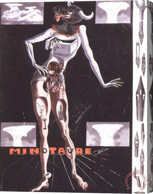 Salvador Dali Cover of Minotaure Magazine