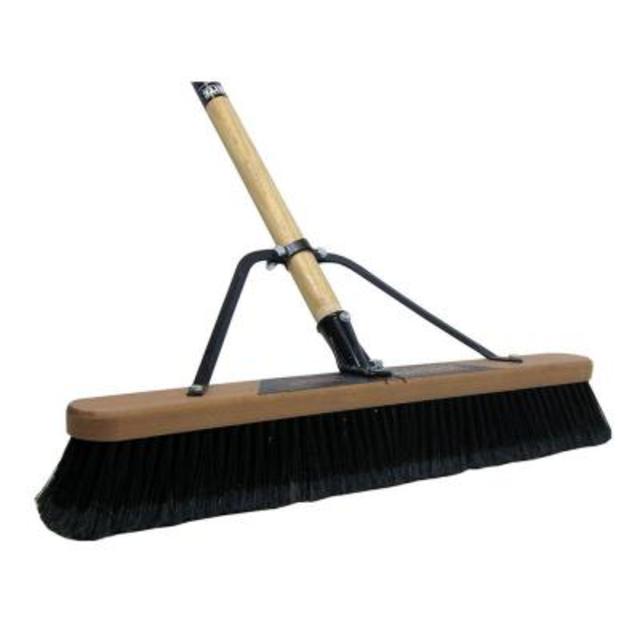 Job Site 24 in. Smooth Surface Push Broom