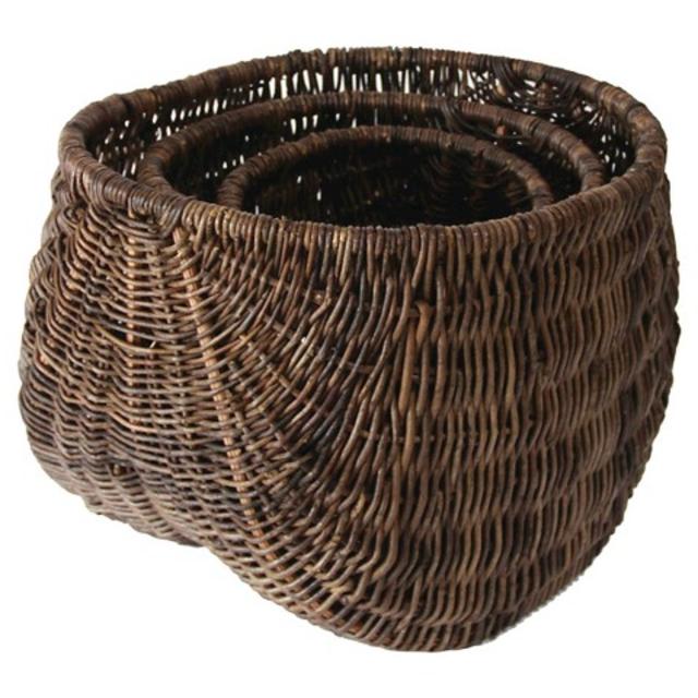 Decorative Basket Set CretCo Neutral