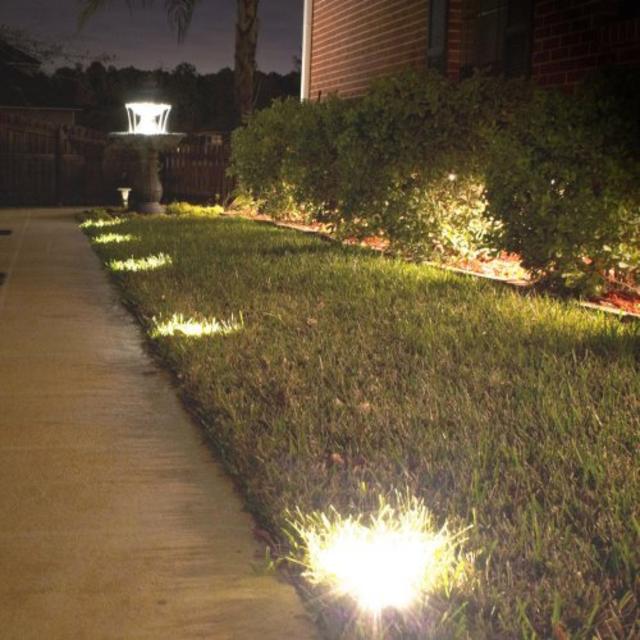 Kenroy Home 5 Light LED External Solar Deck and Path String Kit