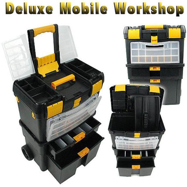 Stalwart Deluxe Mobile Workshop and Toolbox