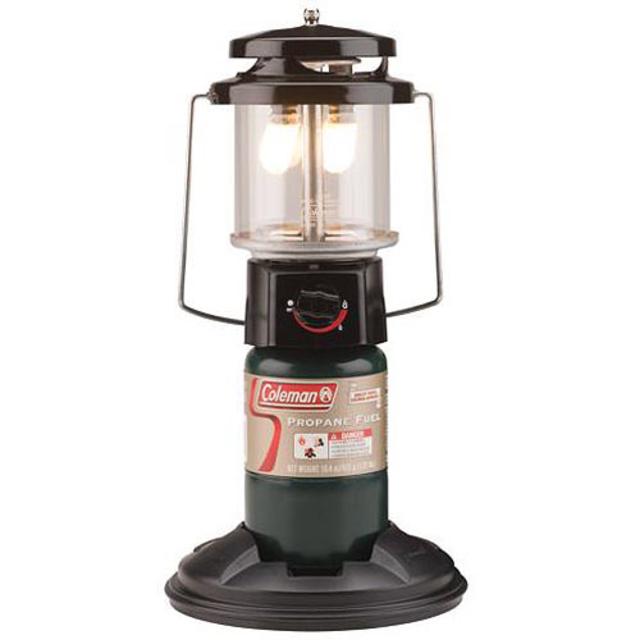 Coleman 5155 Series 2-Mantle QuickPack Propane Lantern with Case