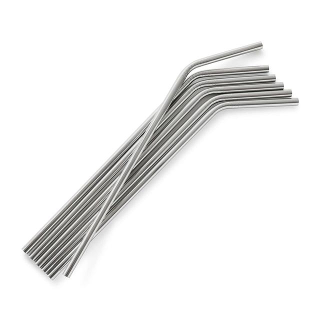 Stainless Steel Straws, Set of 6