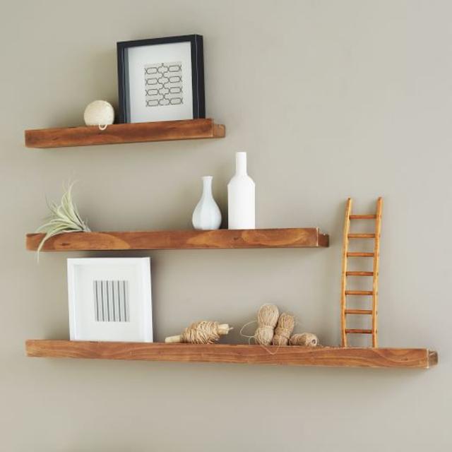 Deep Picture Ledge - Salvaged Wood